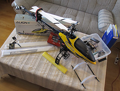 RC-helikopter Align T-Rex 600 ESP med tillbehör
